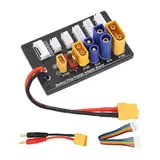 YUPEIUKLI Batterieausgleichsladeplatine Parallelladeplatine XT90 XT30 EC3 EC5 T XT60 6S Batterieausgleichsadapterplatine