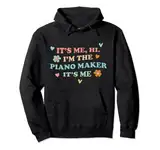 Groovy It's Hi Me Job Titel – lustiger Klaviermacher Pullover Hoodie