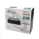 Plextor PX-891SAF DVD Brenner - Schwarz, SATA, PC, 24-Fach Schreib-/Lesegeschwindigkeit, 512KB Cache, Retail Box inkl. Plextools Lite CD