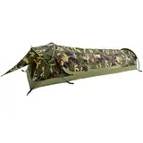 GEERTOP Ultralight 1-Person wasserdichtes Bivy Zelt, grün, im Freien Schlafsack, camping Bivvy Bag Decke wiederverwendbar für Outdoor Camping, Wandern, wasserdicht (Schwarz)