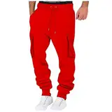 Leinenhose Herren Sommerhose Yogahose Leichte Baggy Jogginghose Lang Stoffhose Generic Jogginghose Herren Cargo Jogginghose Herren 3XL Jogginghose Herren 62