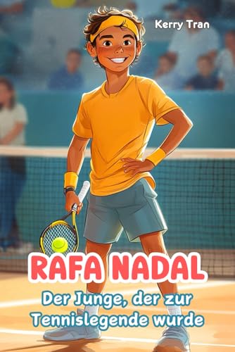 Rafa Nadal: Der Junge, der zur Tennislegende wurde: Illustriertes Kinderbuch (Biografien für Kinder)