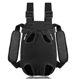 Haustier Rucksack Hund Tragetasche, Hundetragetasche, Verstellbarer Hunde-Tragerrucksack, Hundetasche für kleine Hunde 5kg, Atmungsaktiv/Bequem, für Spaziergang Aktivitäten im Freien und Ausflüge