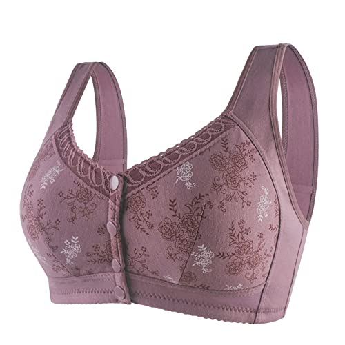 BH Damen, Sport BH Damen Weich Rückenfreier Bras Atmungsaktive Leichte Unterwäsche Ohne Bügel BH Stretch Passform Bügelloser Hautfreundliche Bralette Klassische Elegant Bustier