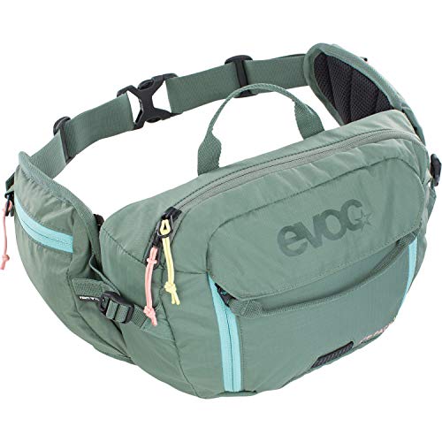 evoc Unisex Hip Pack 3l + 1,5l Bladder Hip Packs, olive, Einheitsgröße