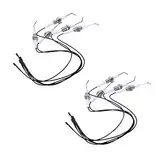 Reinscer ZüNdteil Stecker Keramik ElektrodenzüNder mit Draht 30 cm Im Runde 2,3mm Terminal 10 Teile/Los