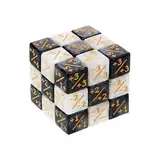 24 Stücke Magic The Gathering Zubehör Würfel Gathering Starter Set Aus Acryl,Magic Würfel Gezinkte Loyalität Kompatibel,Würfelzähler,MTG Token,Dice Kartenspiel Mit CCG für Brettspielparty,2 Farben