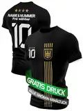 IIIII20Fo7IIIII Fussball Deutschland Trikot Em 2024 Kinder mit eigenem Namen personalisiert - Jungen National Fußball Kind Trikots - Jungs Fanartikel deutsche Nationalmannschaft XT5BG