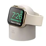 elago W2 Ladestation Ständer Kompatibel mit Apple Watch Serie 10, 9, 8, SE2, 7, 6, SE, 5, 4, 3, 2, 1 Kompatibel mit Apple Watch Ultra 2 & 1(Taupe)