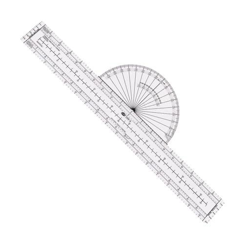 Baoblaze Plotter-Luftfahrt-Schiebelineal, Zubehör für Piloten, leicht zu lesen, Flugdiagramme, Azimuth-Ausstattung für Navigationszwecke