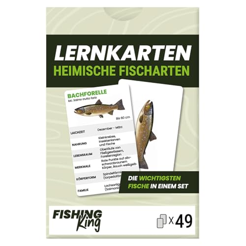 Fishing-King Fisch-Lernkarten