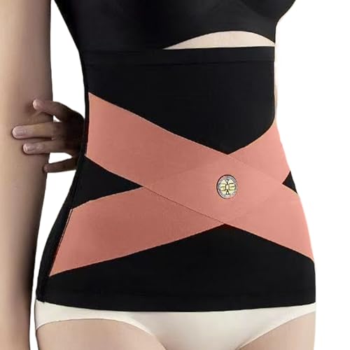 Sghtil Taillenformer Korsett - Körperformer Korsett Taillentrainer Für Damen,Nahtloser Elastischer Gürtel Atmungsaktiver Bauchgurt Für Den Alltag Laufen Arbeiten