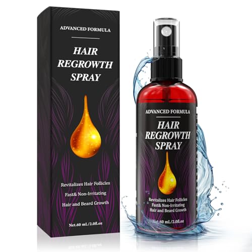 AMIGIK Minoxidil Männer und Frauen Hair Growth Serum,mit Minoxidil 5 Prozent und Rosmarinöl Haare,gegen Haarausfall,Haarwachstum beschleunigen,verbesserte Formel,noch milder und erfrischender 60 ml