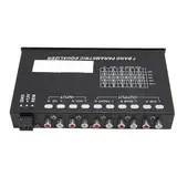 7-Band-Car-Audio-Grafik-Equalizer, Car-Equalizer, Variable Verstärkungseinstellung, CD-AUX-Eingang, Auswahl des Eingangs-EQ für Stereosystem-Equalizer, Car-Audio