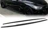 MpTuned F30 F31 Seitenschweller schwarz glänzend für BMW 3er F30 F31 2011-2019 318i 320i 330i 335i 340i 318d 320d 330d 335d