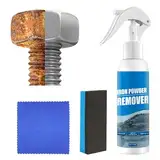 Comioke Rostumwandler Spray, Rostentferner Sprayer Rost Entferner Reinigungsspray Iron Powder Remover Car Rust Remover Sprayer Rustout Instant Remover Sprayer Multifunctional Paint Cleaner