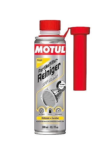 MOTUL 300 ml Partikelfilter Reiniger Dieselpartikelfilter DPF Rußpartikelfilter | 110676 | Schutz vor Notlauffunktion verursacht durch einen verunreinigten DPF