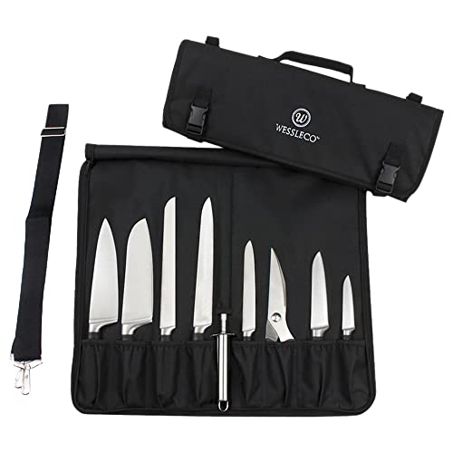 Nanxson Messerspeicher Messertaschen Werkzeugtasche für Küchenmesser Kochmesser Küchenmesserset CFB008