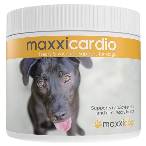 maxxipaws maxxicardio Herz- und Kreislauf Ergänzungsfuttermittel in Pulverform für Hunde, 90 g