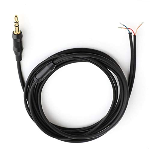 ibasenice Kopfhörer Audio Kabel Reparatur- 1,5 M 3,5 mm DIY 4 Pole Jack Kopfhörer Audio Kabel Kopfhörer Reparatur Ersatzkabel