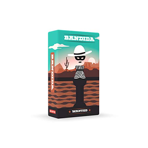 Helvetiq , Bandida, Card Game, Ages 6+, 1-4 Players