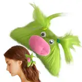 Claw Clips - Gemütliches Haar-Accessoire | Niedliche Flauschige Riegel, Tierfrisur, Haifisch-Clip, Comic-Plüsch-Haarspange