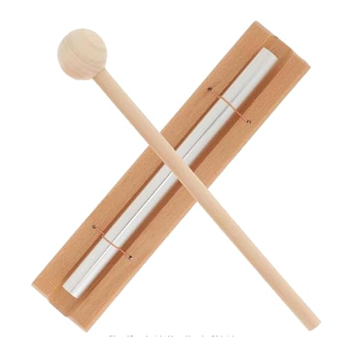 Chime Klangstab,Energy Chime,Energy Glockenspiel,1Tone Energy Chime,Percussion Instrumente Mit Holzschlägel,Chime Klangstab Schlagzeug,Chime Gong Glockenspiel,für Meditation,Musikalische Früherziehung