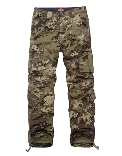 Match Wild Cargohose für Herren, Desert Camo, 52