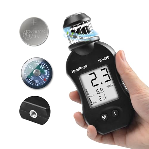 HOLDPEAK 876 Wind Cup Digital Anemometer