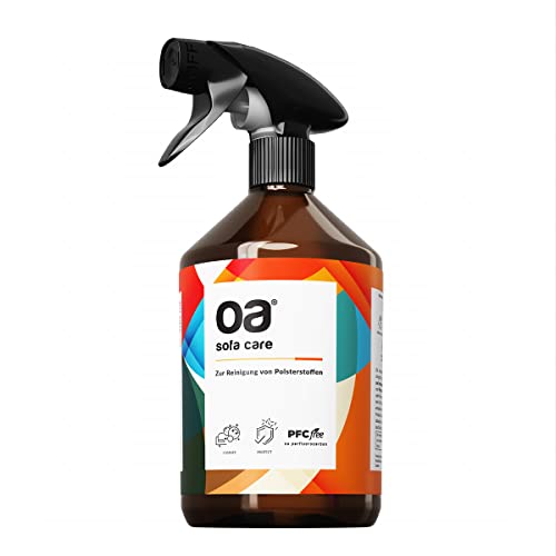 OA Sofa Care Polsterreiniger Sofa (500ml) - 100% PFC frei und vegan - Sofa Reiniger für effektive Reinigung von Flecken und Verunreinigungen - Teppichreiniger & Textilreiniger Teppich, Autositz etc.