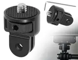 KAPSING 1/4 Zoll 360° Drehung Stativ Halterung Gewinde Adapter Kamera Zubehör kompatibel mit Gopro Helmhalterung Motorrad kompatibel mit Insta 360 x2 x3 und Anderen Action-Kameras