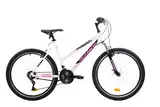 F.lli Schiano Women's Range Mountainbike, Weiß-Rosa, 26 Zoll