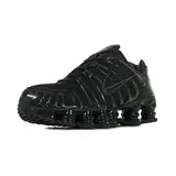Nike Herren Shox Tl Sneaker, Mehrfarbig Black Black MTLC Hematite Max Orange 000, 46 EU
