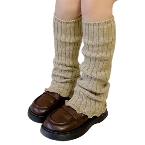 NOLOWY Hohe Socken, Wadensocken für Teenager, Mädchen, lange Beinbedeckungen, lange hohe Strümpfe, Kinder, Studenten, Knöchelsocken