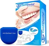 The ConfiDental Moldable Mouthguard Pack of 5 for Bruxism, Teeth Grinding, Clenching, Sports Athletic Mouth Guard, Whitening Tray Includes 3 Regular and 2 Heavy Duty for Day and Night Teeth Grinding