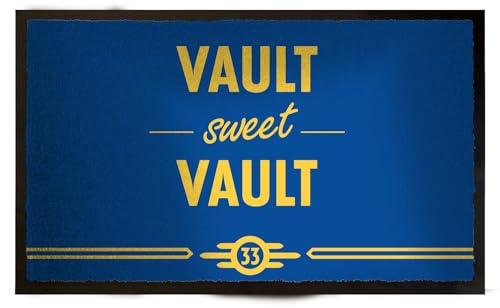 Fallout Doormat "Vault Sweet Vault"