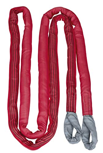 Kerbl 37706 Abschleppschlinge, Reißfestigkeit 35 t, 6 m, rot