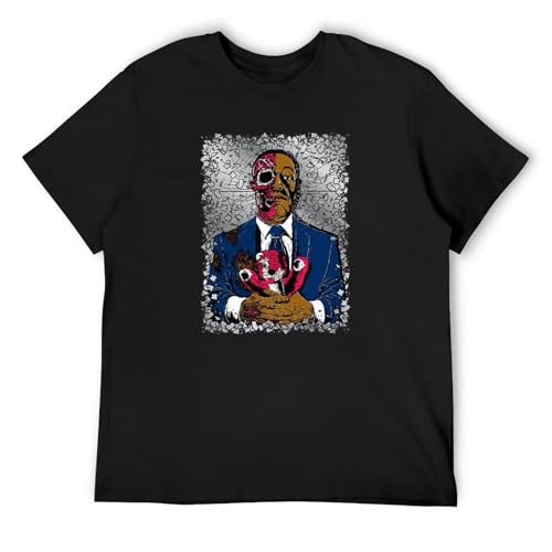 Gus Fring Men T-Shirt Printed Camiseta Black Tee Top 3XL