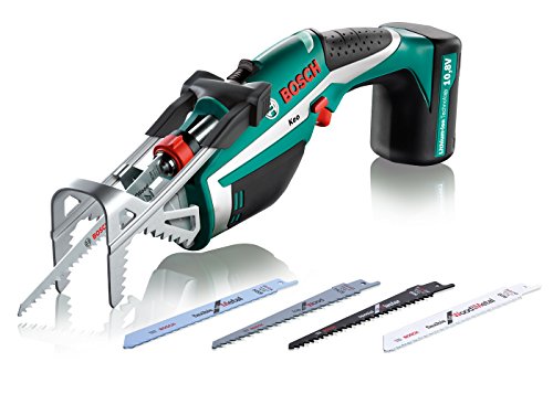 Bosch Keo Gartensäge Set 10,8V Li-Ion + 5 Sägeblätter