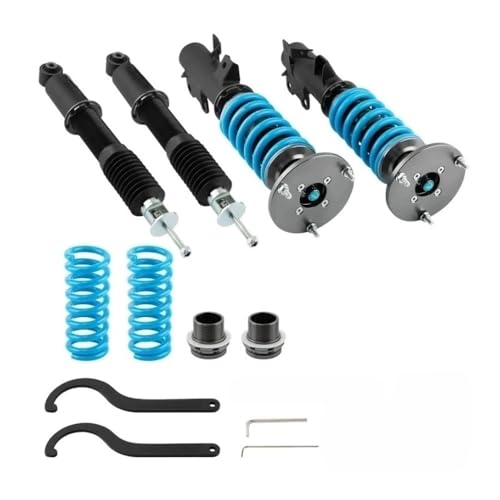 ATATKRT Einstellbare Gewindefahrwerk Federbein Kit Kompatibel for Cadillac CT4 RWD 2020-2021 Gewindefahrwerk Federbein Absorber Spule Quellen