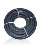 Flexibler PVC Druckschlauch Ø 50mm 6m PVC Flexschlauch Klebeschlauch Flexrohr AD 50mm unterirdisch verlegbar für Pool Teich Schwimmbad