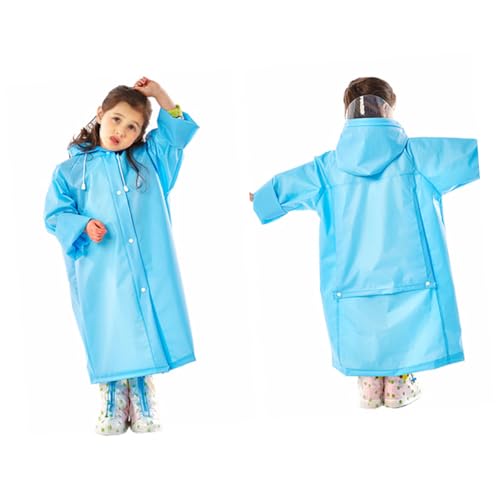 Yardwe Schultaschenhülle Regenmantel wiederverwendbarer Kinderregenmantel medizinischer Overall Kinderoverallkleid medizinische Kleider wimperntusche tragbar Regenjacke Poncho Schüler