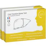 Patris Health® Leberfunktionstest, Selbsttest, erkennt ALT- und AST-Enzyme im Blut, Überwachung für frühzeitige Diagnose von Leberverletzungen