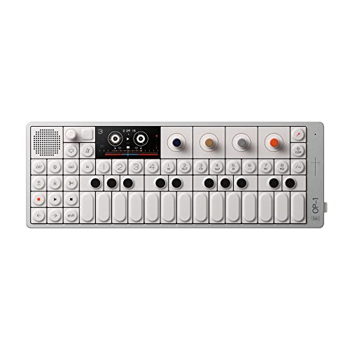 teenage engineering OP-1 Field Synthesizer, Sampler, Drumcomputer, mit integriertem Lautsprecher, Mikrofon, Effekten und Vocoder