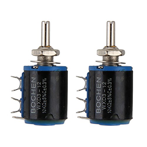 BHFYOB 2 Stück Buy und ein weiteres WXD3-12 10K Multi-Potentiometer