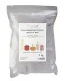 Monster24 - Paraffinwachs Pastillen 1 Kg für Kerzen, Tischfeuer etc. weißes Kerzenwachs zum Gießen und Nachfüllen eigener Kerzenkreationen, Wachs Granulat Pastillen für Gartenfackeln Schmelzpunkt 56°C