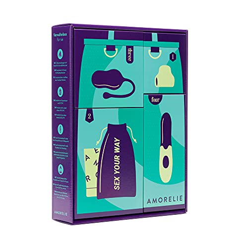 AMORELIE Geschenkset "Sweet Pleasure" – Erotik-Set für Sie, 5-teilig