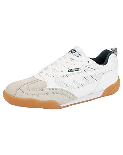 Hi-Tec Squashschuhe für Herren, weiß/grün, 36 1/3 EU