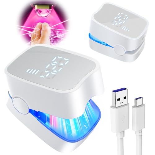 LOZLTX 4.0 Medizinische Qualität Nagelpilz Laser mit Zeitmessgerät 【Industrie Nr.1 Laser-Behandlung - SGS Certified】Nagelpilz Lasergerät 【Stärkste Therapie-Schnell Wirkende】 Verbesserte