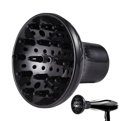 Haar Diffusor - Haartrockner Diffusor Aufsatz | Professioneller Föhn Diffusor | Universeller Haardiffusor Aufsatz Für Haartrockner | Für Welliges Haar, Glattes Haar